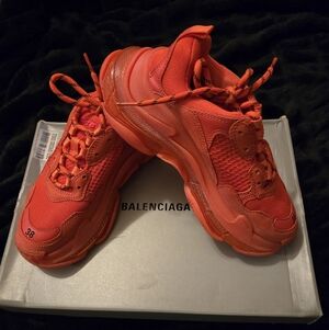 Balenciaga TripleS ClearSole Luxury Sneakers